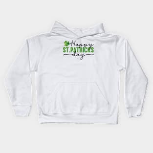 Happy St Patrick's Day Kids Hoodie